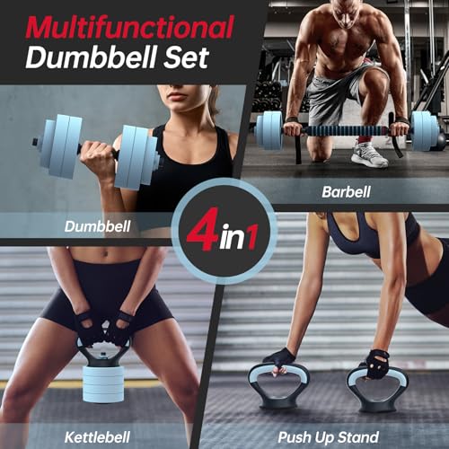 PASYOU Adjustable Dumbbells Sets for Home Gym Workout Fitness
PASYOU 4 in 1 Free Weight Set with Connector for Home Work